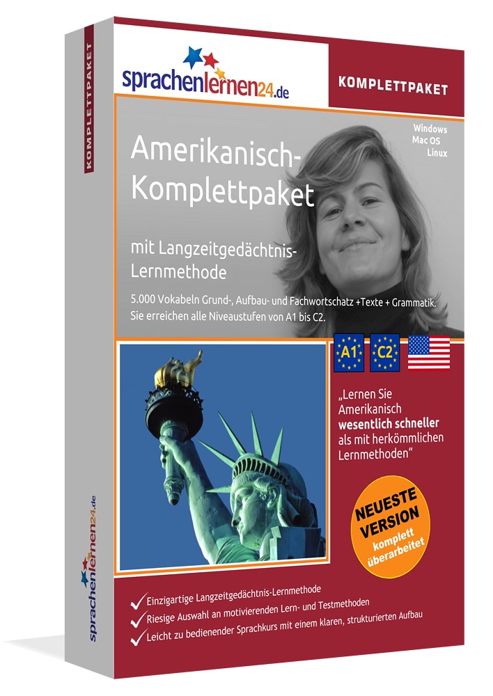 Amerikanisch Sprachkurs Komplettpaket