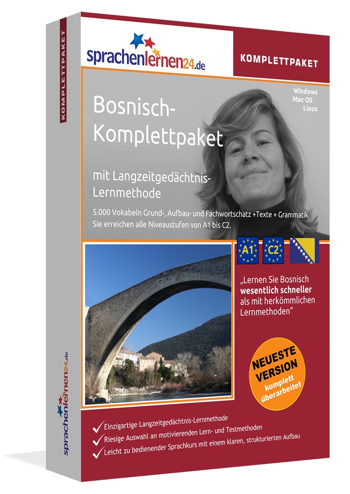 Bosnisch Sprachkurs Komplettpaket