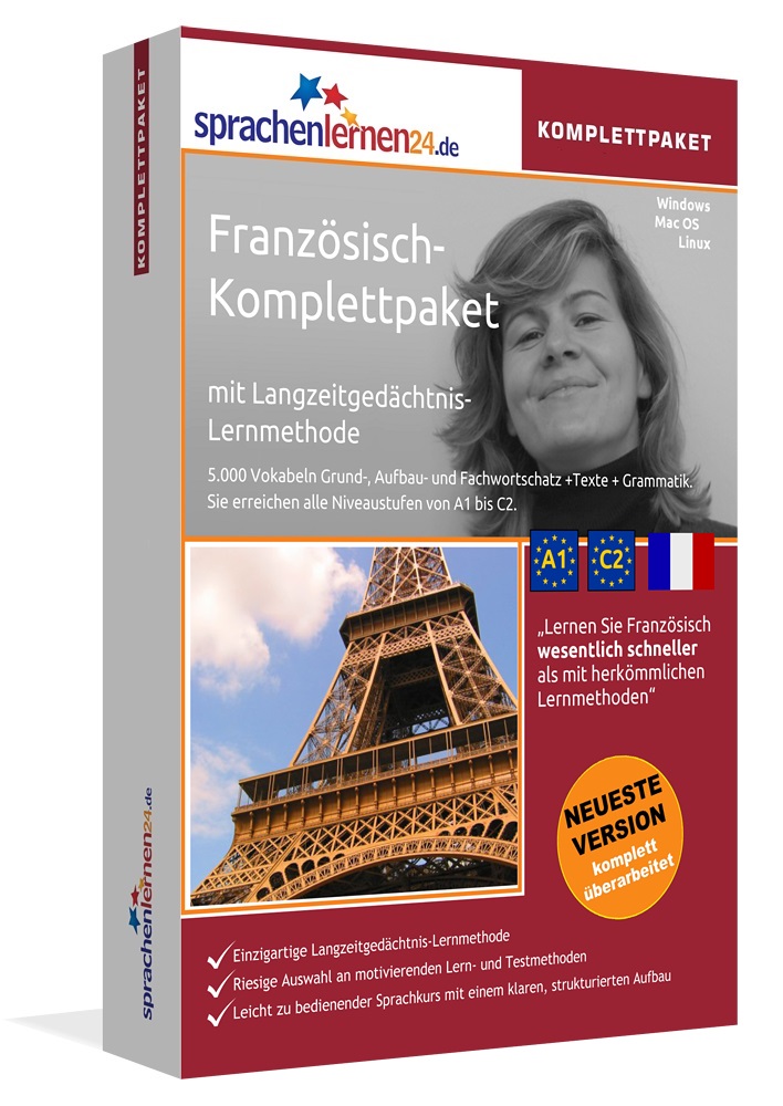Französisch Sprachkurs Komplettpaket