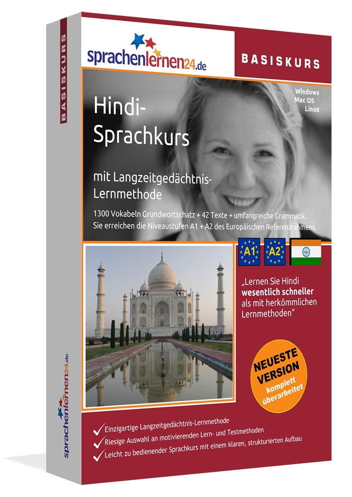 Hindi Sprachkurs für Anfänger Basiskurs