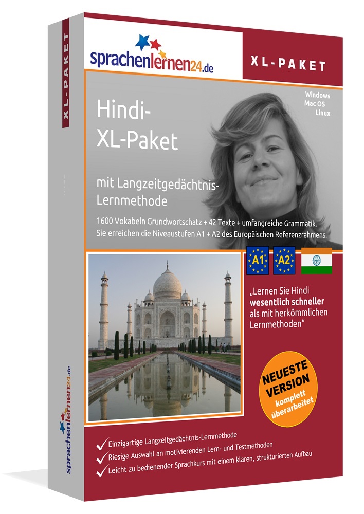 Hindi Sprachkurs XL-Paket
