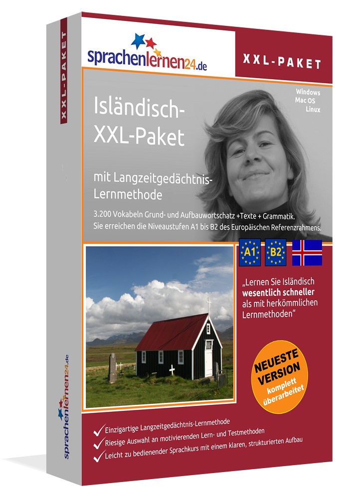 Isländisch Sprachkurs XXL-Paket