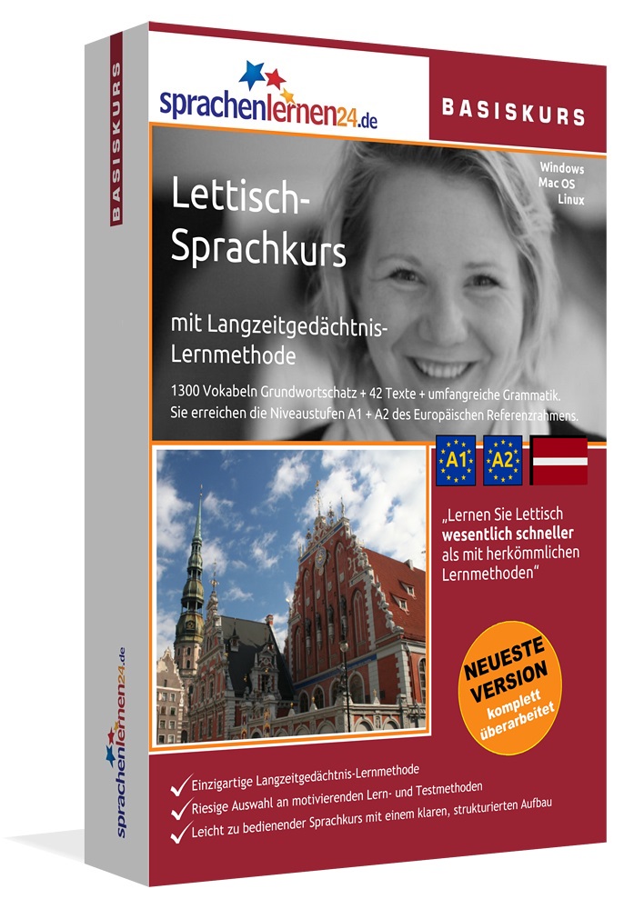 Lettisch Sprachkurs für Anfänger Basiskurs