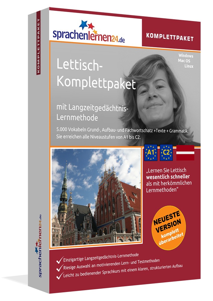 Lettisch Sprachkurs Komplettpaket