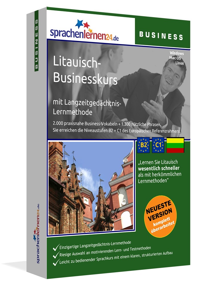 Business Litauisch Sprachkurs Businesskurspaket
