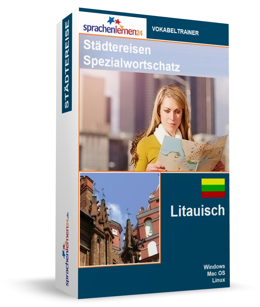 Litauen Städtereisen Spezialwortschatz Vokabeltrainer