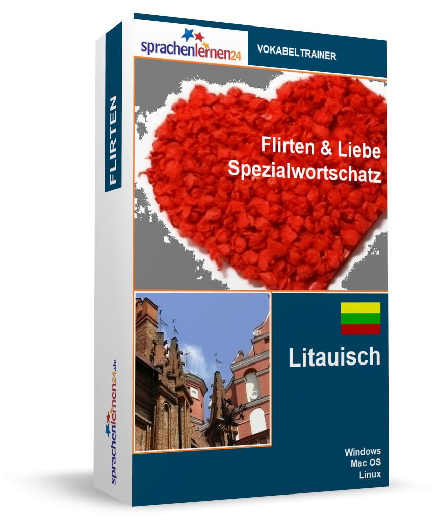 Litauisch Flirten und Liebe Spezialwortschatz Vokabeltrainer