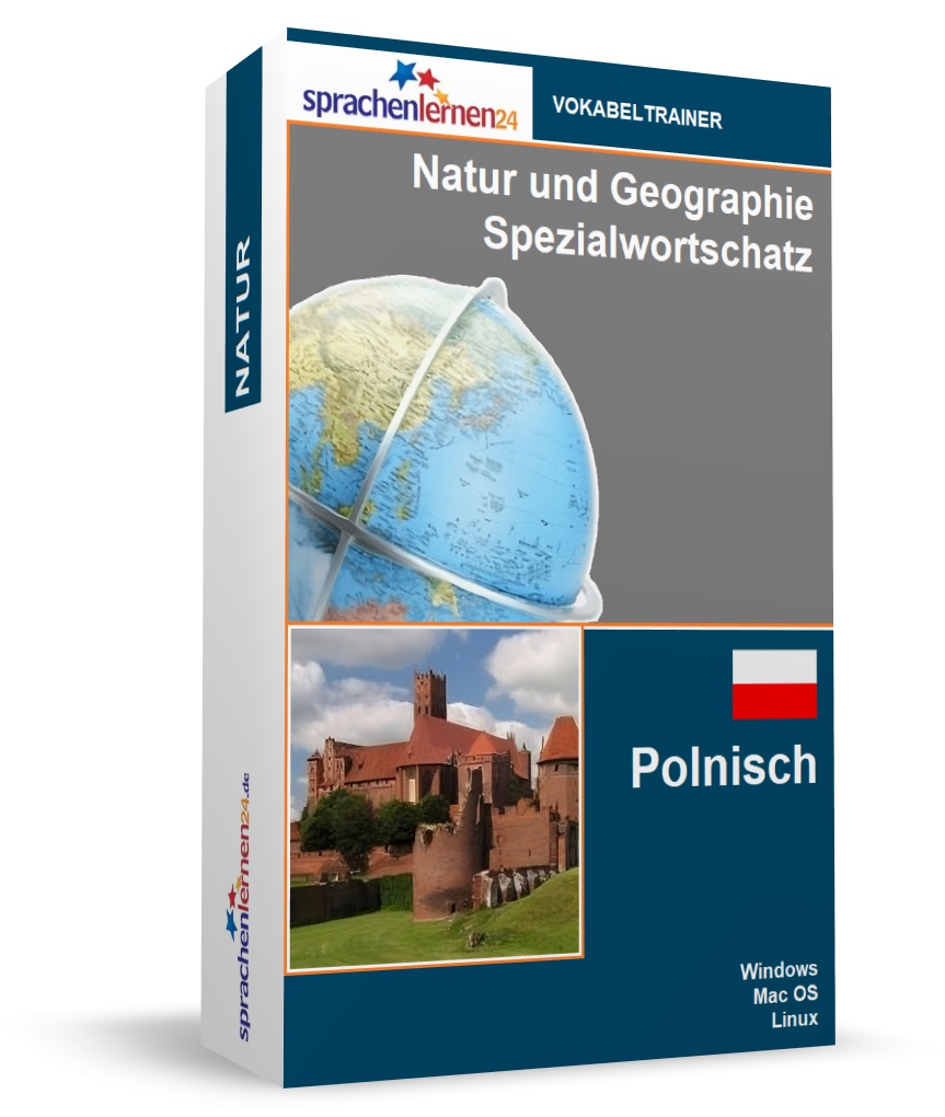 Polnisch Natur und Geographie Spezialwortschatz Vokabeltrainer