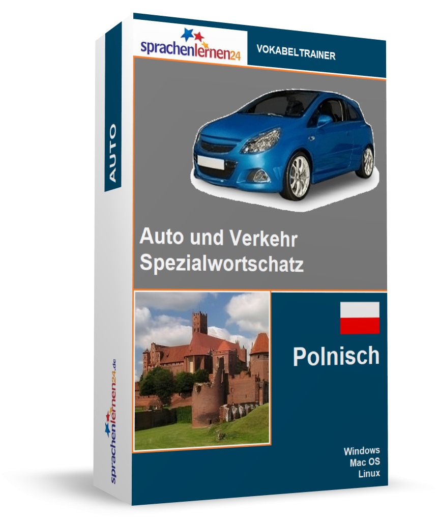 Polnisch Auto und Verkehr Spezialwortschatz Vokabeltrainer