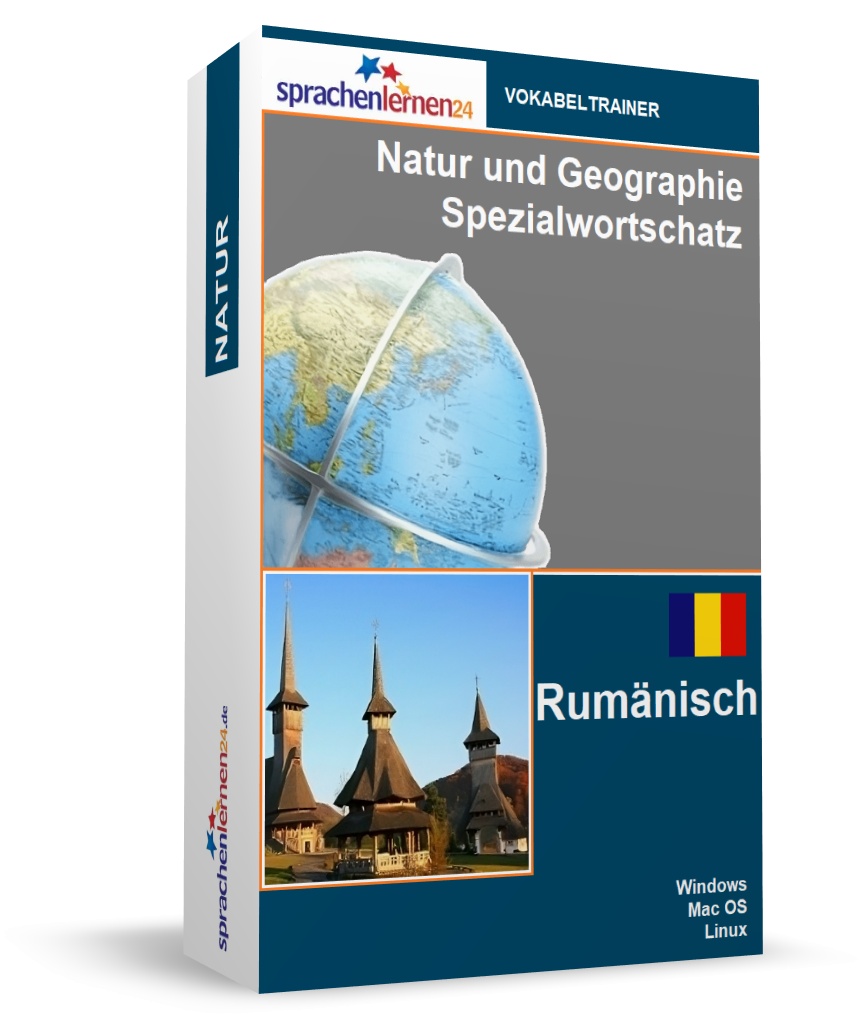 Rumänisch Natur und Geographie Spezialwortschatz Vokabeltrainer