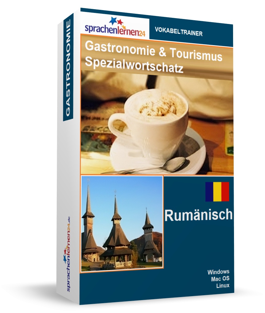 Rumänisch Gastronomie und Tourismus Spezialwortschatz Vokabeltrainer