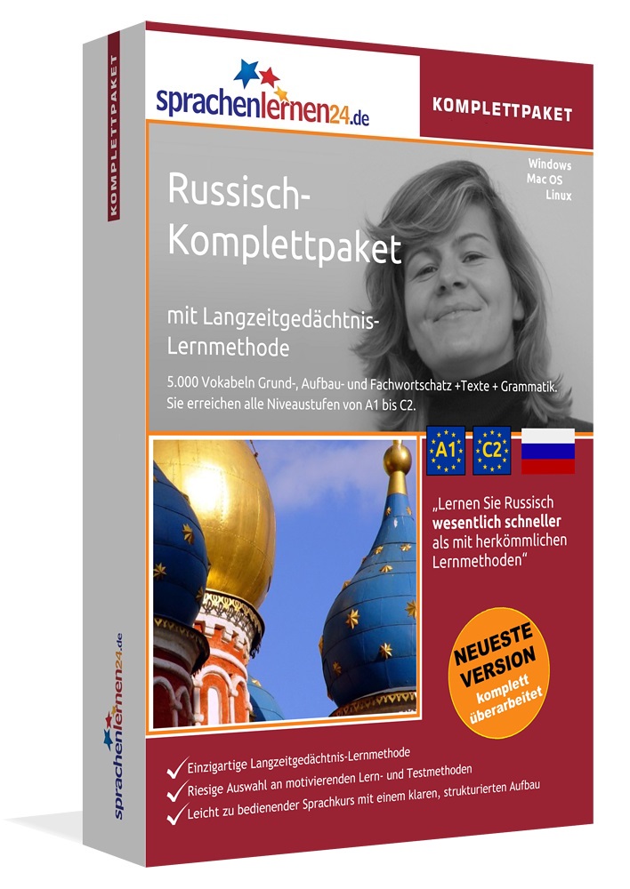 Russisch Sprachkurs Komplettpaket