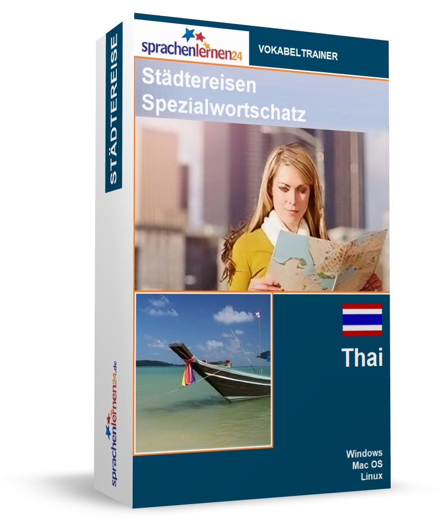 Thailand Städtereisen Spezialwortschatz Vokabeltrainer