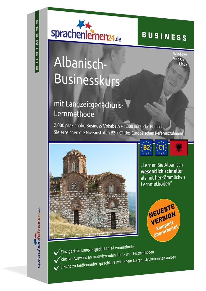 Business Albanisch Sprachkurs Businesskurspaket