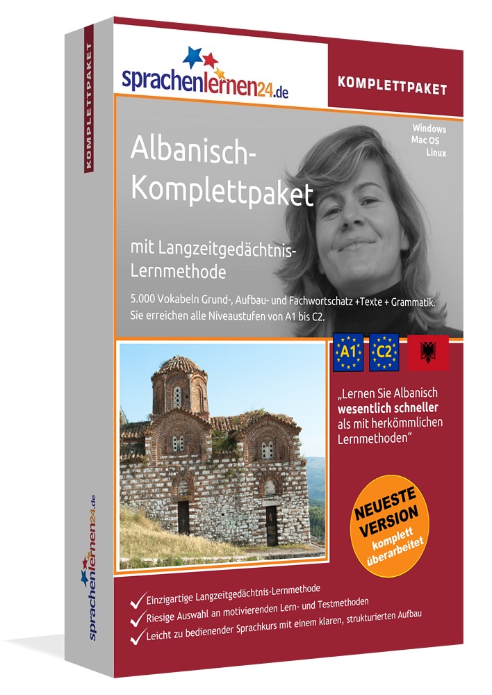 Albanisch Sprachkurs Komplettpaket