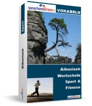 Albanisch Sport und Fitness Spezialwortschatz Vokabeltrainer