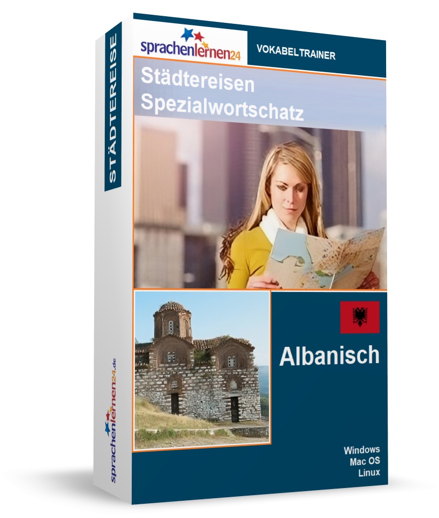 Albanien Städtereisen Spezialwortschatz Vokabeltrainer