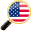 Amerika Land und Sprache