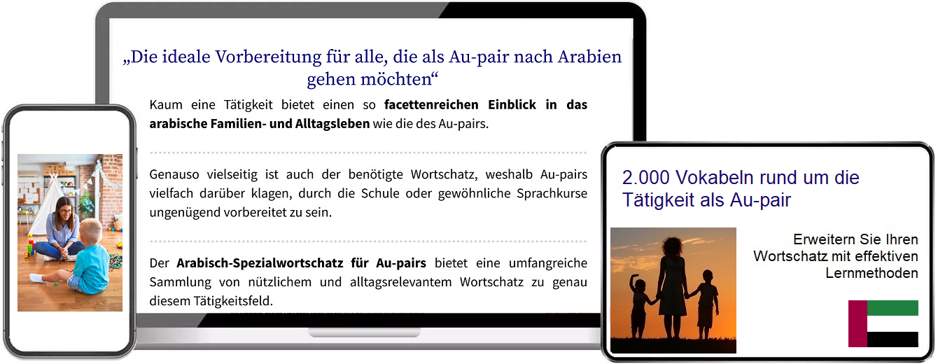 Arabisch Au-Pair Vokabeltrainer