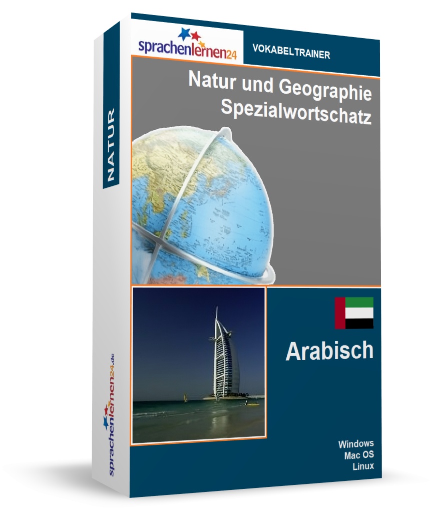 Arabisch Natur und Geographie Spezialwortschatz Vokabeltrainer
