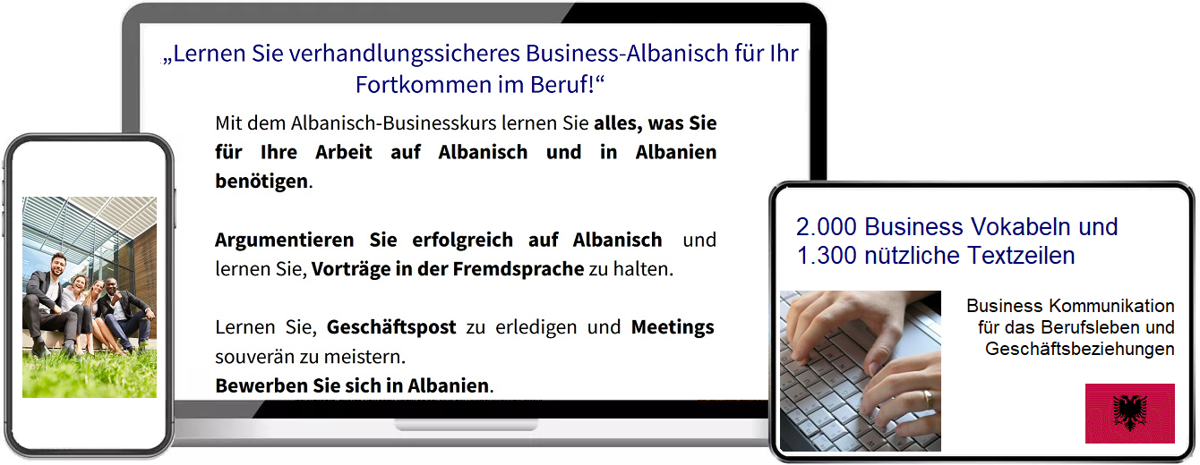 Business Albanisch Sprachkurs