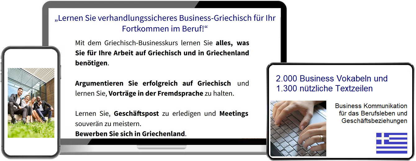 Business Griechisch Sprachkurs