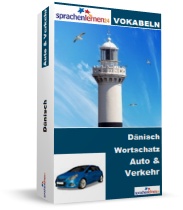 Dänisch Auto und Verkehr Spezialwortschatz Vokabeltrainer
