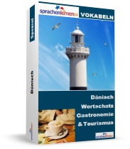 Dänisch Gastronomie und Tourismus Spezialwortschatz Vokabeltrainer