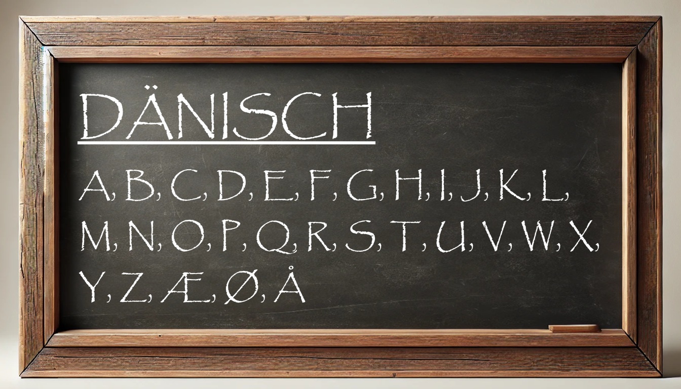 Dänisch - Sprache und Alphabet