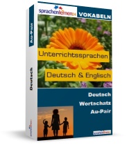 Deutsch Au-Pair Spezialwortschatz Vokabeltrainer