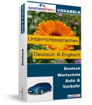 Deutsch Auto und Verkehr Spezialwortschatz Vokabeltrainer