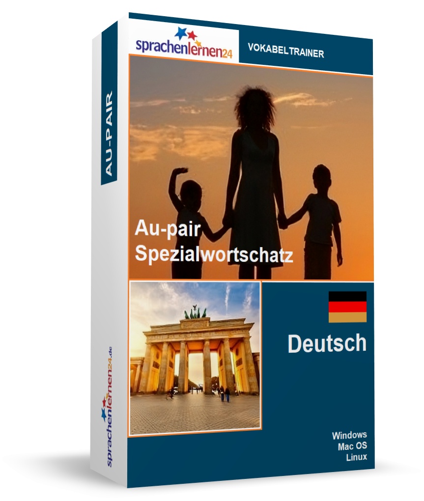 Deutsch Au-Pair Spezialwortschatz Vokabeltrainer