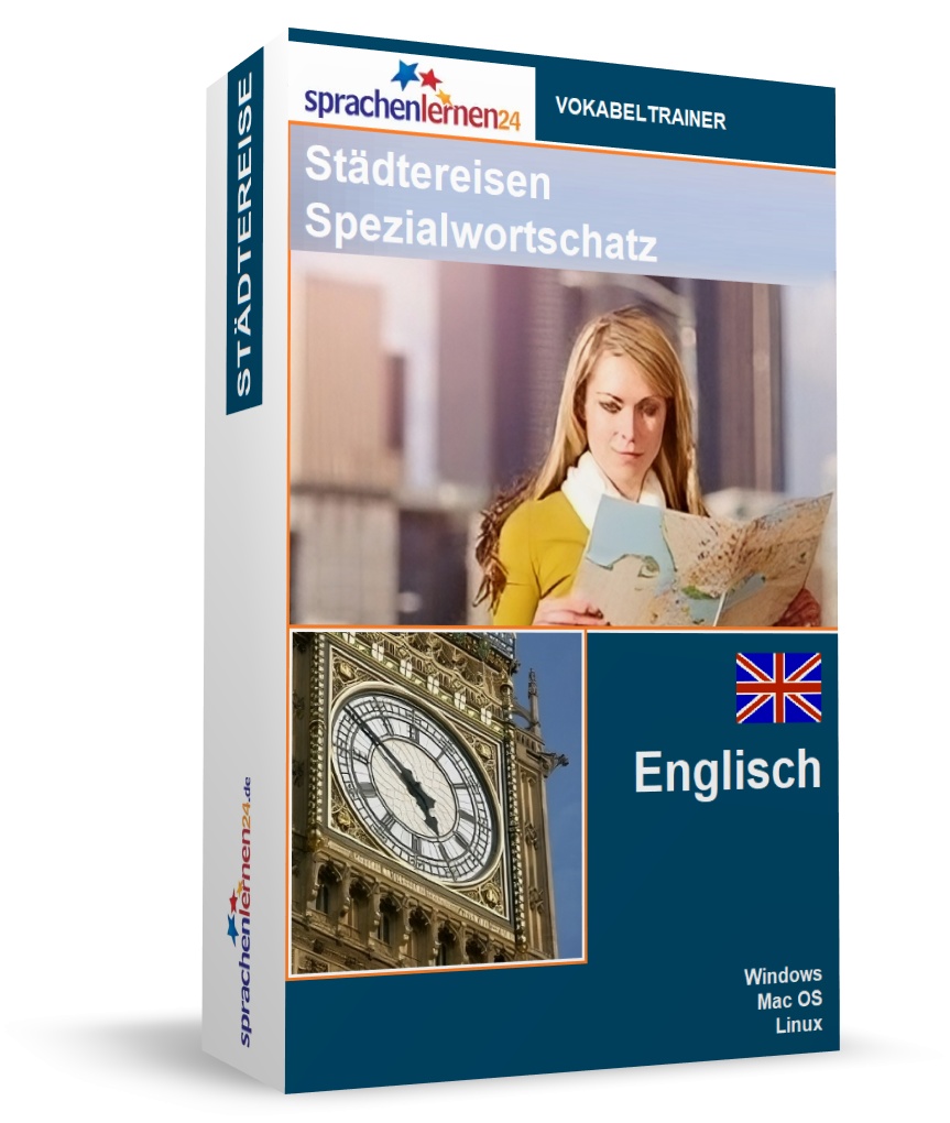 England Städtereisen Spezialwortschatz Vokabeltrainer