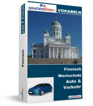 Finnisch Auto und Verkehr Spezialwortschatz Vokabeltrainer