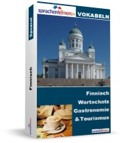 Finnisch Gastronomie und Tourismus Spezialwortschatz Vokabeltrainer