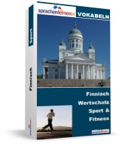 Finnisch Sport und Fitness Spezialwortschatz Vokabeltrainer