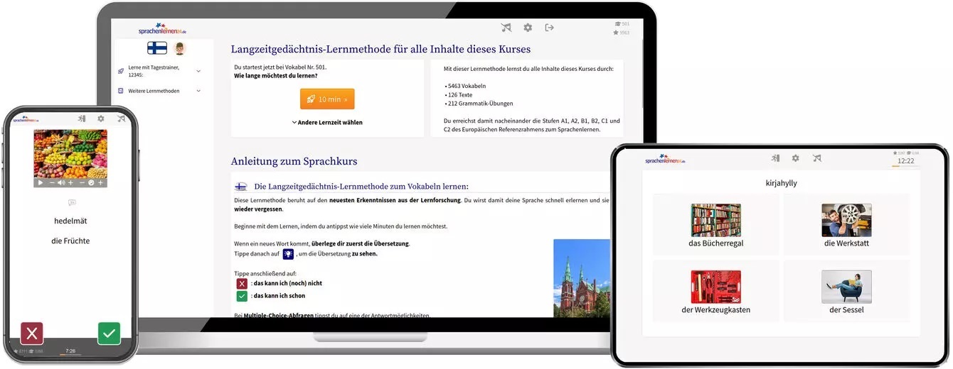 Finnisch Sprachkurs für Anfänger
