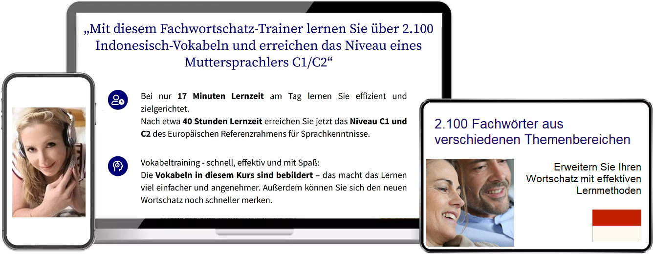 Indonesisch Fachbegriffe Vokabeltrainer