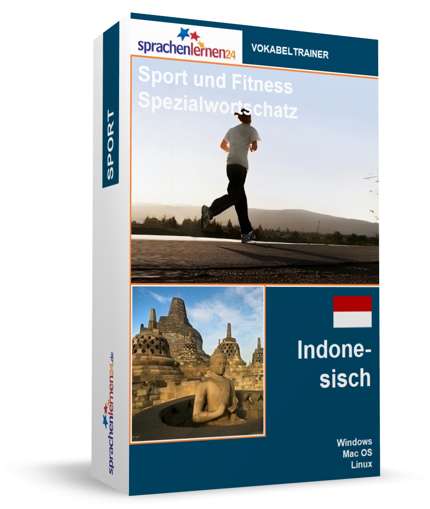 Indonesisch Sport und Fitness Spezialwortschatz Vokabeltrainer