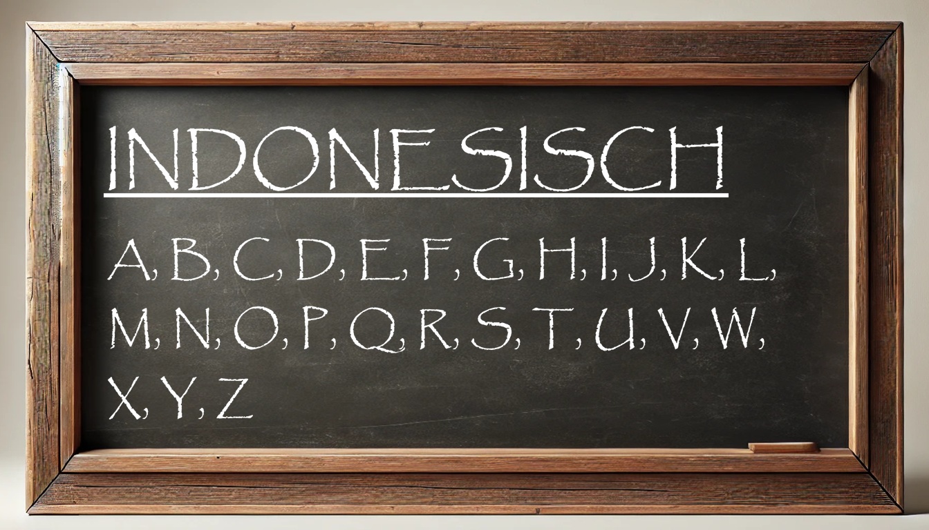 Indonesisch - Sprache und Alphabet
