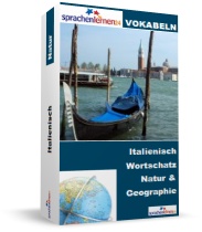 Italienisch Natur und Geographie Spezialwortschatz Vokabeltrainer