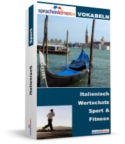 Italienisch Sport und Fitness Spezialwortschatz Vokabeltrainer