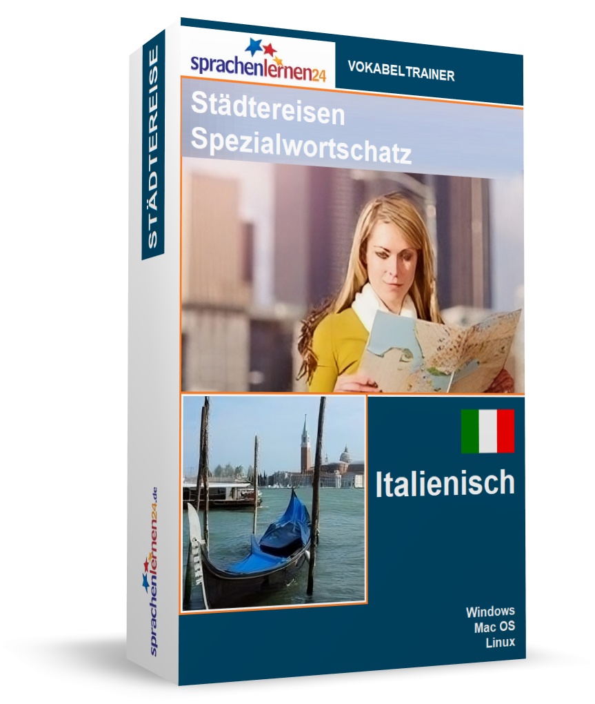 Italien Städtereisen Spezialwortschatz Vokabeltrainer