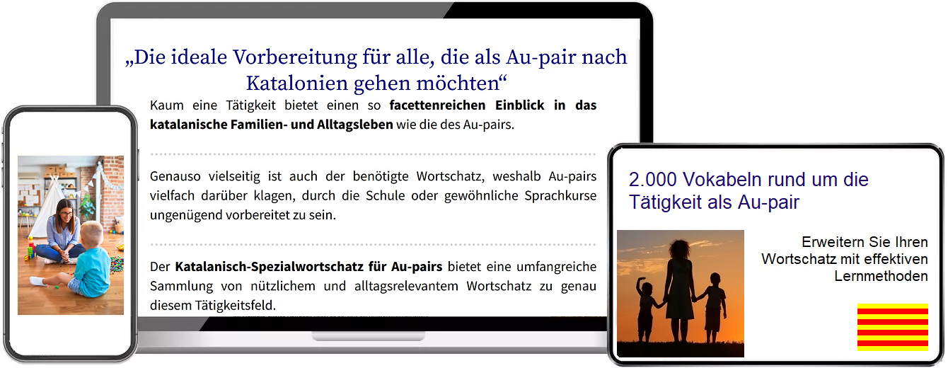 Katalanisch Au-Pair Vokabeltrainer