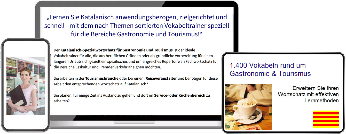 Katalanisch Gastronomie Vokabeltrainer