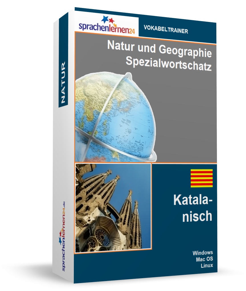 Katalanisch Natur und Geographie Spezialwortschatz Vokabeltrainer