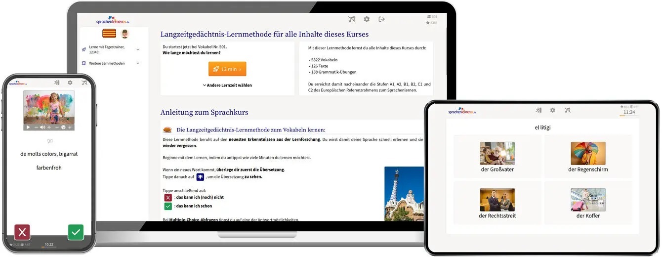 Katalanisch Sprachkurs für Anfänger