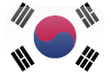 Koreanische Fahne