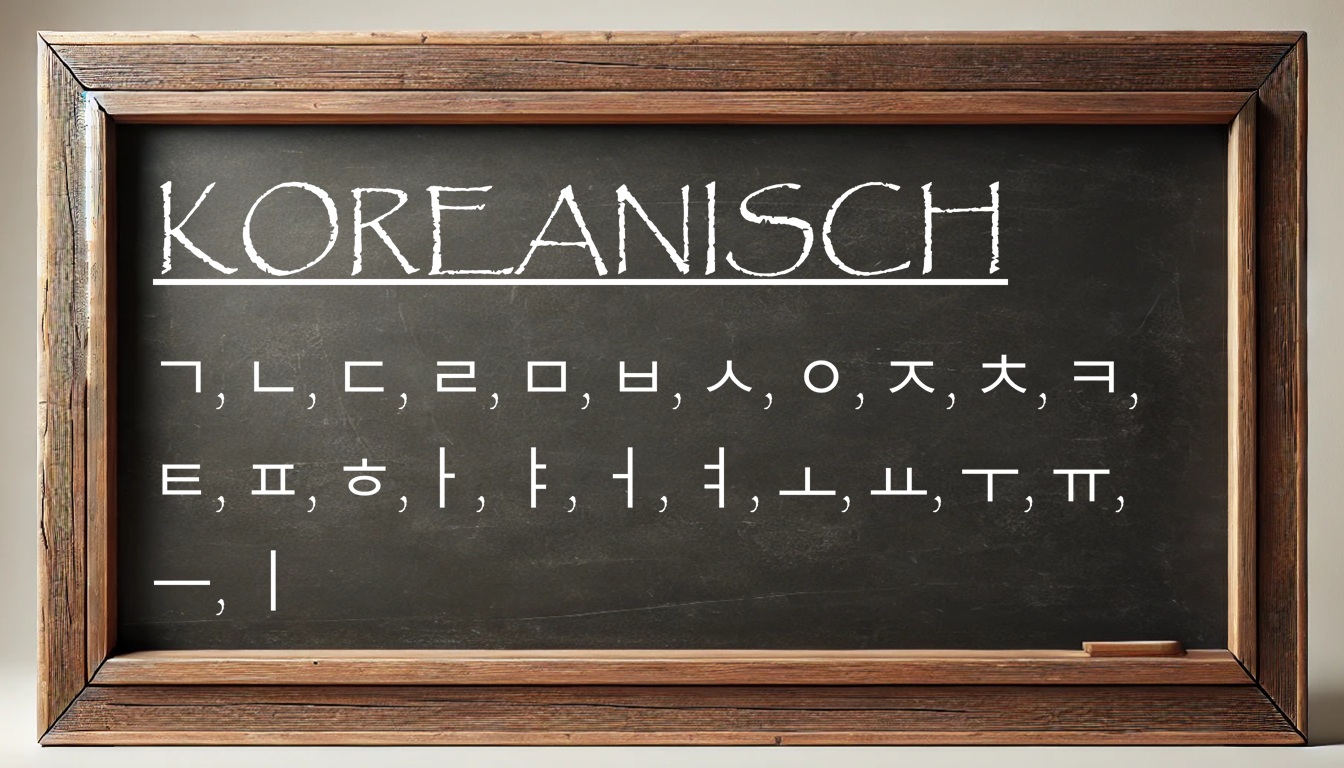 Koreanisch - Sprache und Alphabet