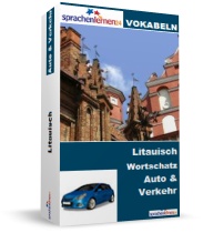 Litauisch Auto und Verkehr Spezialwortschatz Vokabeltrainer